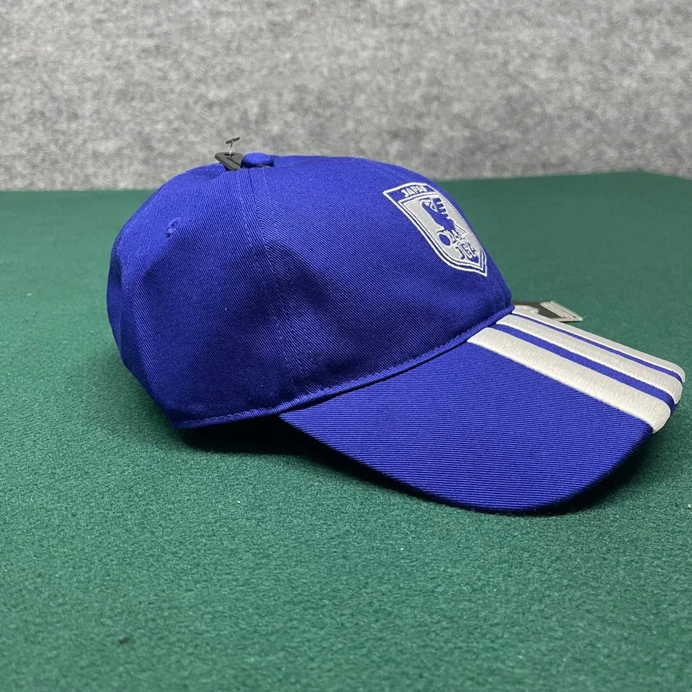 Japan Football Association Hat JFA Soccer Cap Purple Adjustable Strap OSFM NEW